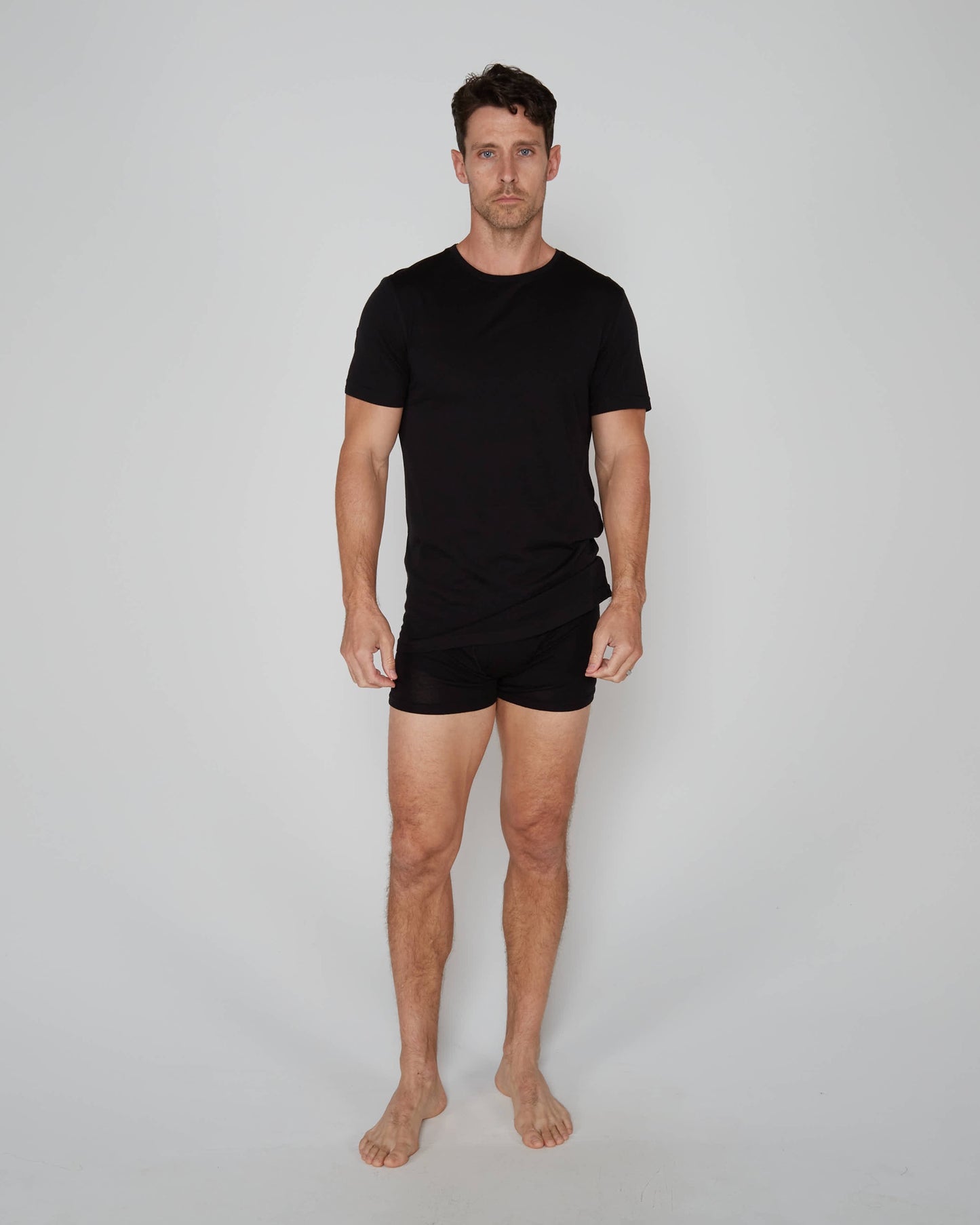 TITAN SS CREW NECK BLACK