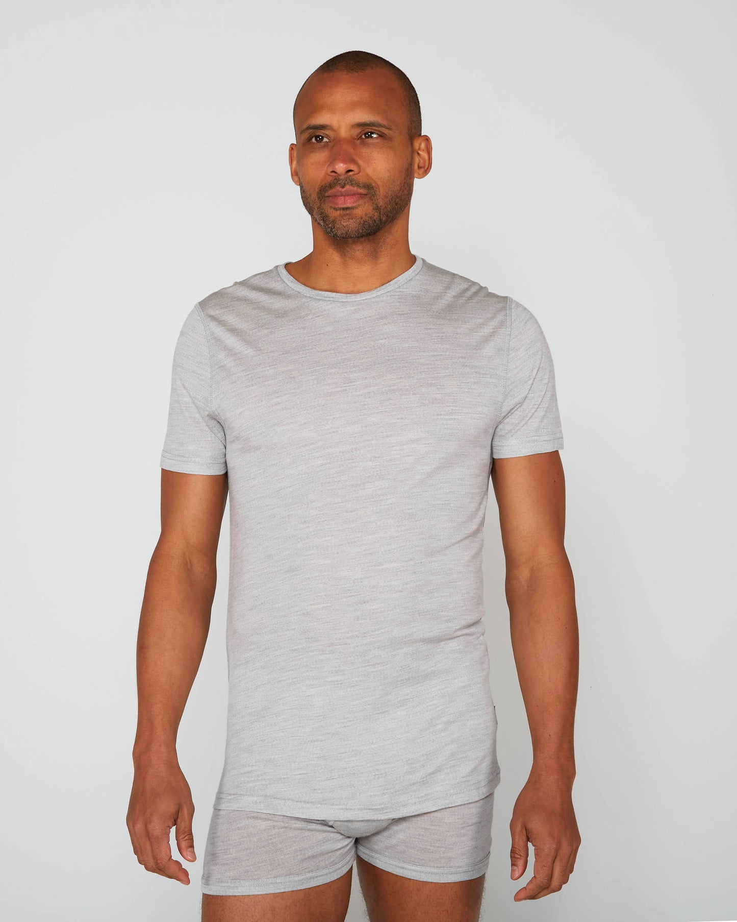 TITAN SS CREW NECK GREY