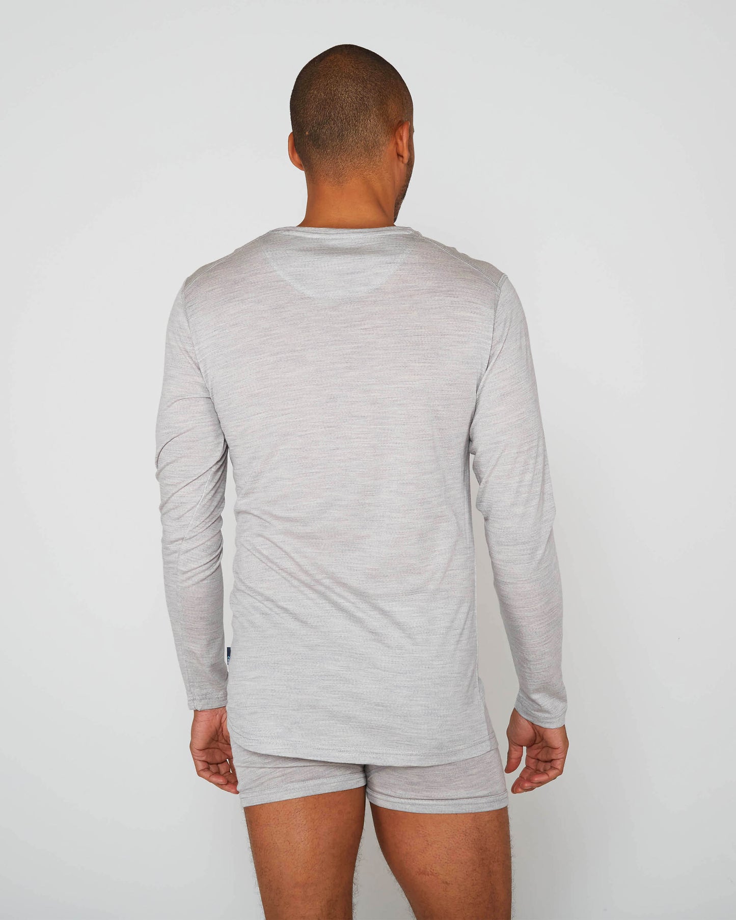 WARRIOR LONG SLEEVE CREW GREY
