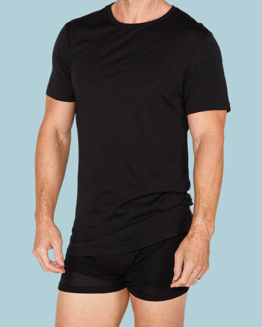 TITAN SS CREW NECK BLACK