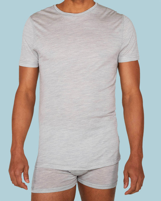 TITAN SS CREW NECK GREY