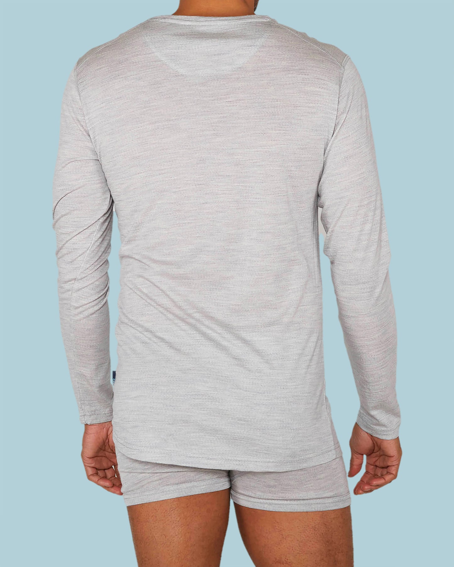 WARRIOR LONG SLEEVE CREW GREY