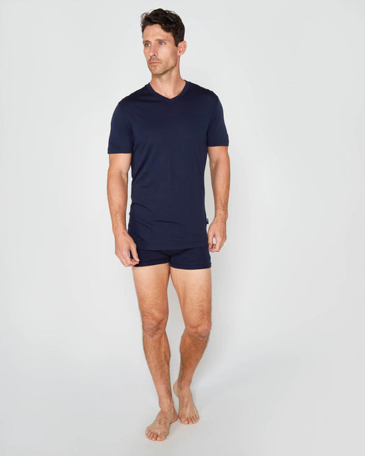 INVICTUS SS V-NECK NAVY