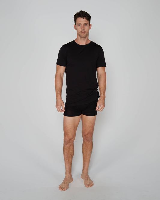 TITAN SS CREW NECK BLACK