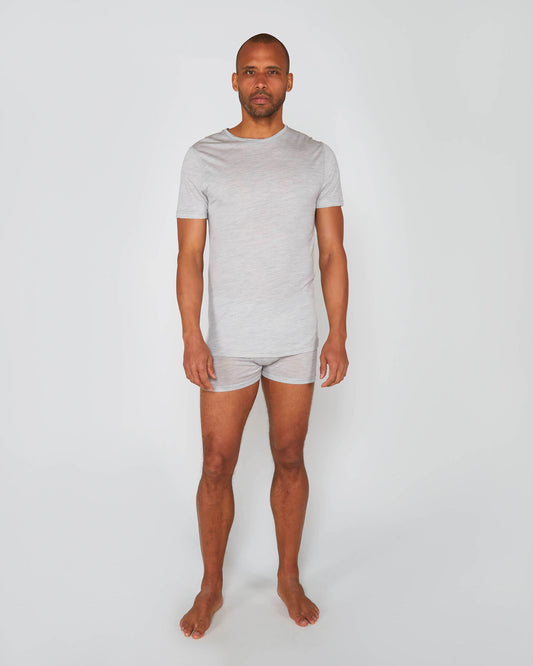 TITAN SS CREW NECK GREY